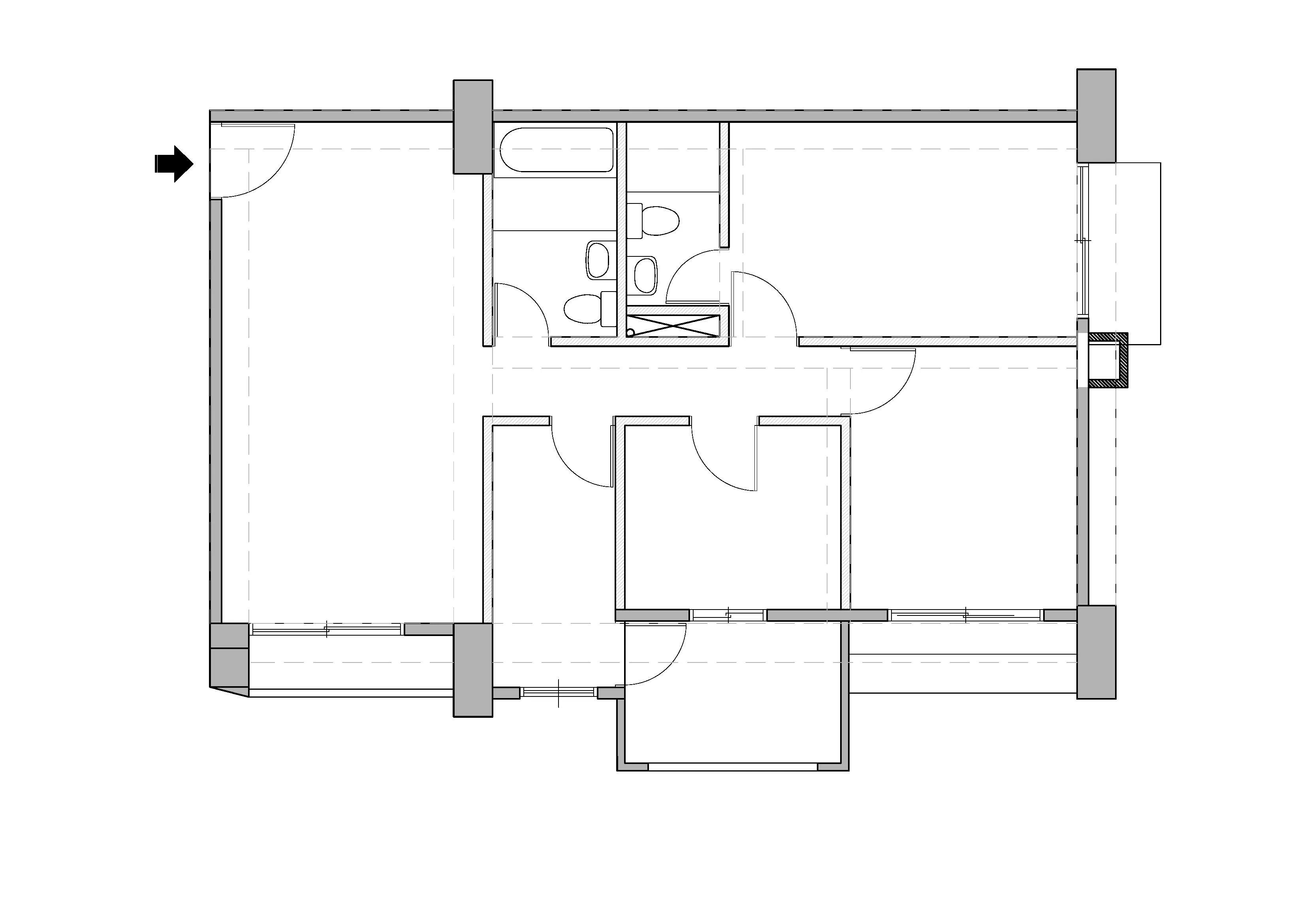 汐止 原始隔間圖